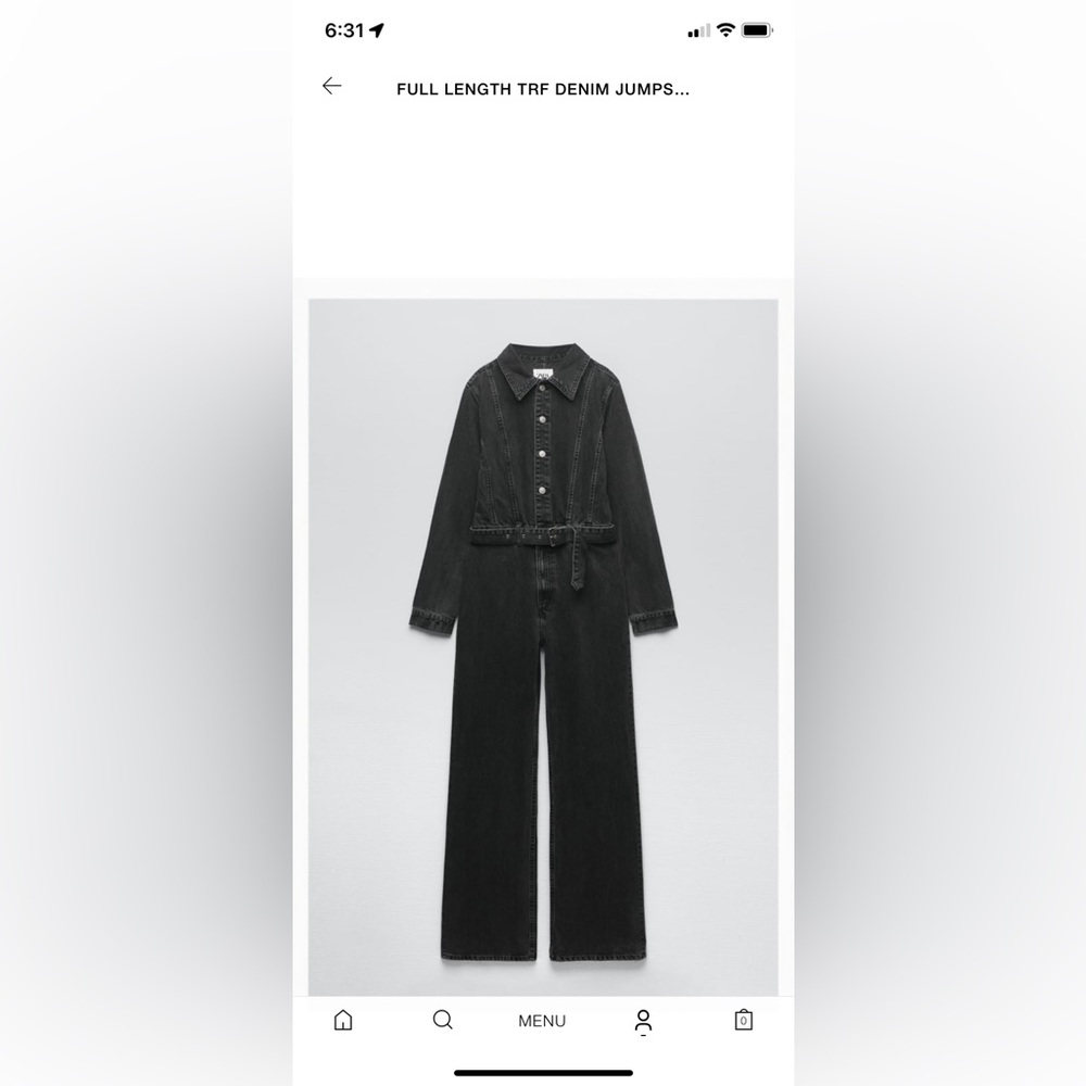 Zara full length jumpsuit.